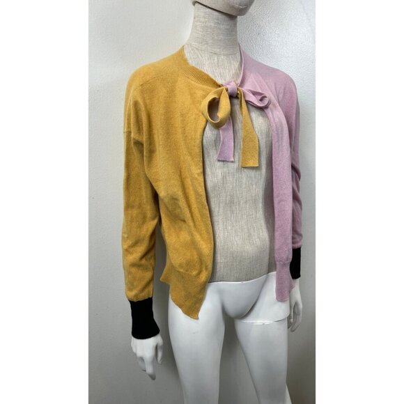 MARNI COLORBLOCK CASHMERE CARDIGAN - Picture 2 of 9